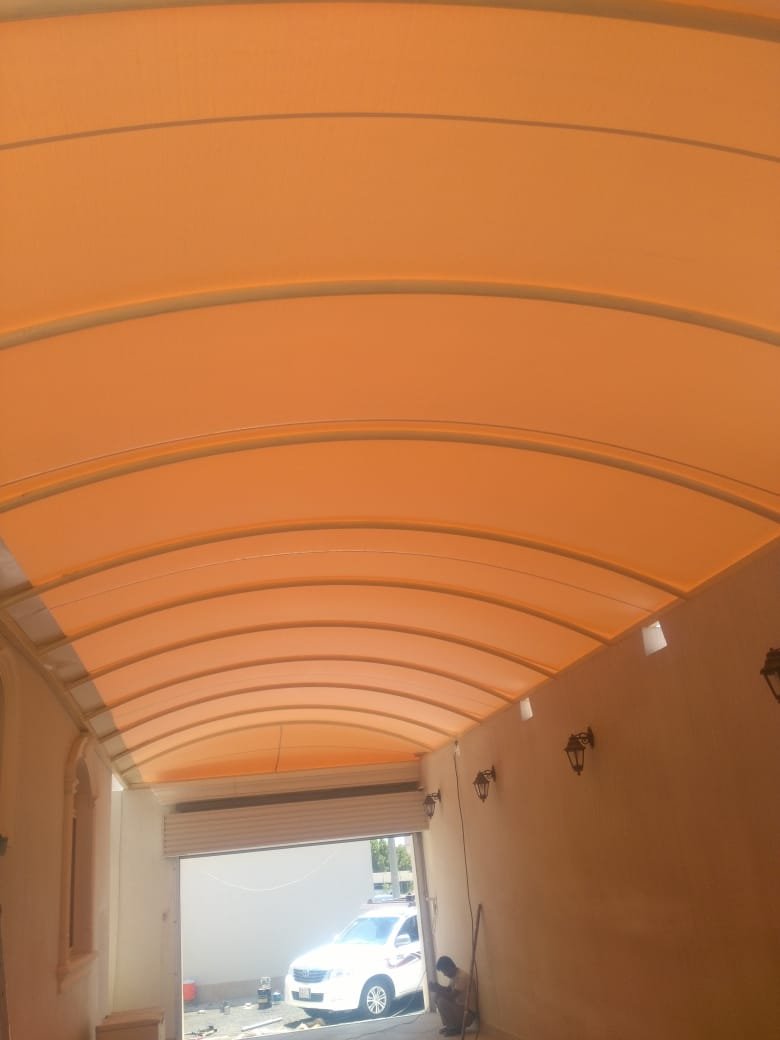 مظلات مداخل المنازل